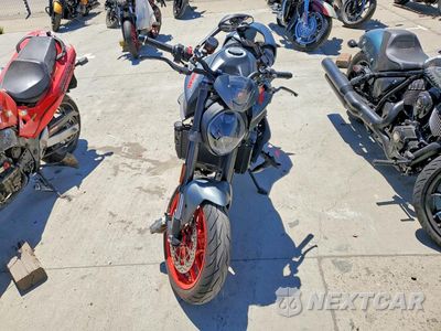 Drugie zdjęcie samochodu z przodu: 2024 DUCATI MONSTER VIN:ZDMMAMDT9RB008615 - miniatura