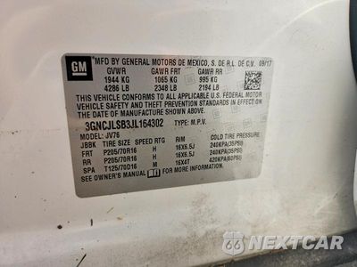 Zdjęcie 13 z 13 samochodu: 2018 CHEVROLET TRAX 1LT VIN:3GNCJLSB3JL164302 - miniatura
