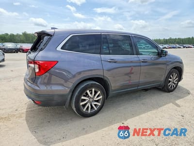 Trzecie zdjęcie samochodu z tyłu: 2019 HONDA PILOT EXL VIN:5FNYF5H57KB029773 - miniatura