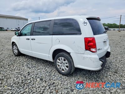 Drugie zdjęcie samochodu z przodu: 2019 DODGE GRAND CARAVAN SE VIN:2C4RDGBG2KR777318 - miniatura