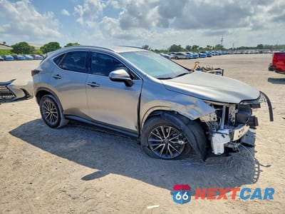 Czwarte zdjęcie samochodu z boku: 2025 LEXUS NX 250 BASE VIN:2T2ADCAZ7SC030575 - miniatura