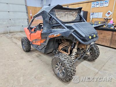 Trzecie zdjęcie samochodu z tyłu: 2017 YAMAHA YXZ1000R UTILITY VEHICLE VIN:5Y4AN08Y3HA102325 - miniatura