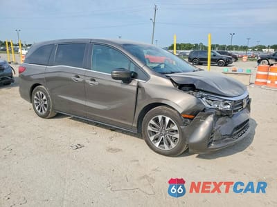 Czwarte zdjęcie samochodu z boku: 2022 HONDA ODYSSEY EXL VIN:5FNRL6H7XNB061125 - miniatura
