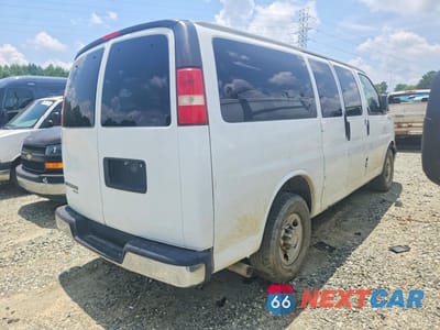 Trzecie zdjęcie samochodu z tyłu: 2013 CHEVROLET EXPRESS G2500 LT VIN:1GAWGRFG5D1179966 - miniatura