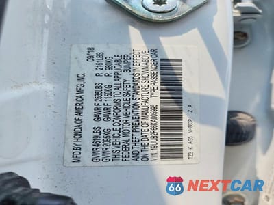 Zdjęcie 12 z 12 samochodu: 2019 ACURA TLX TECHNOLOGY/A-SPEC VIN:19UUB2F66KA005995 - miniatura