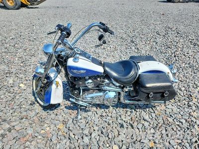 Trzecie zdjęcie samochodu z tyłu: 2015 HARLEY-DAVIDSON FLSTN SOFTAIL DELUXE VIN:1HD1JDV16FB023420 - miniatura