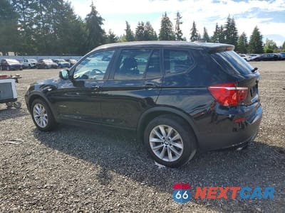 Drugie zdjęcie samochodu z przodu: 2013 BMW X3 XDRIVE28I VIN:5UXWX9C54D0A21040 - miniatura