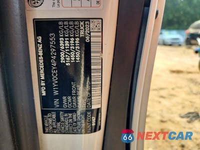 Zdjęcie 12 z 12 samochodu: 2023 MERCEDES-BENZ METRIS VIN:W1YV0CEY4P4297553 - miniatura