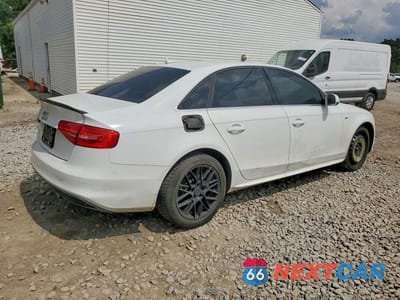 Trzecie zdjęcie samochodu z tyłu: 2015 AUDI A4 PREMIUM VIN:WAUBFAFL3FN022663 - miniatura