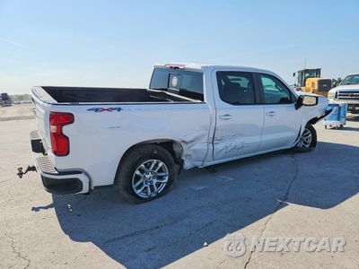 Trzecie zdjęcie samochodu z tyłu: 2024 CHEVROLET SILVERADO K1500 RST VIN:2GCUDEED1R1210073 - miniatura