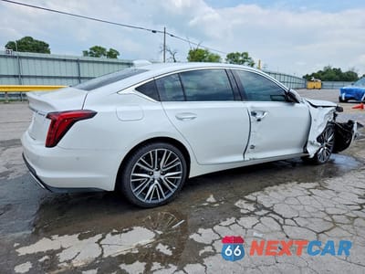 Trzecie zdjęcie samochodu z tyłu: 2025 CADILLAC CT5 PREMIUM LUXURY VIN:1G6DN5RW9S0106542 - miniatura
