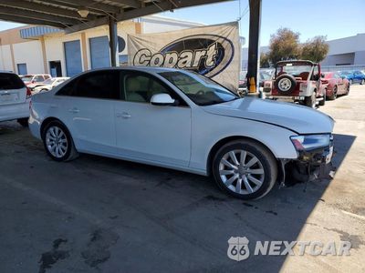 Czwarte zdjęcie samochodu z boku: 2013 AUDI A4 PREMIUM VIN:WAUBFAFL9DN020204 - miniatura