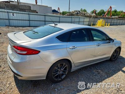 Trzecie zdjęcie samochodu z tyłu: 2018 FORD FUSION SE VIN:3FA6P0HD8JR229384 - miniatura