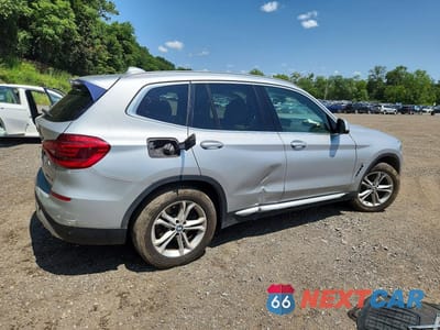 Trzecie zdjęcie samochodu z tyłu: 2019 BMW X3 XDRIVE30I VIN:5UXTR9C56KLR03686 - miniatura