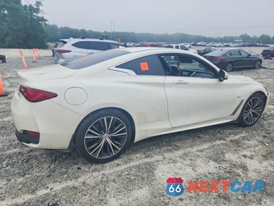 Trzecie zdjęcie samochodu z tyłu: 2018 INFINITI Q60 3.0T LUXE VIN:JN1EV7EL9JM392539 - miniatura