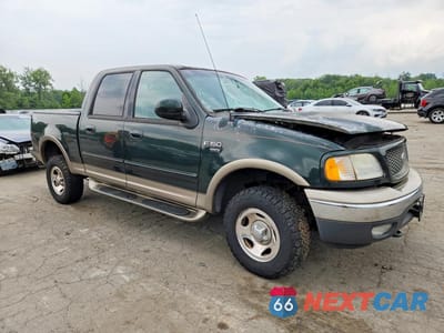 Czwarte zdjęcie samochodu z boku: 2001 FORD F150 SUPERCREW VIN:1FTRW08L71KA86630 - miniatura