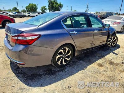 Trzecie zdjęcie samochodu z tyłu: 2017 HONDA ACCORD EXL VIN:1HGCR2F89HA000758 - miniatura