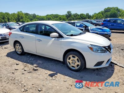 Czwarte zdjęcie samochodu z boku: 2017 NISSAN SENTRA SV VIN:3N1AB7AP9HY306699 - miniatura