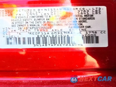 Zdjęcie 12 z 12 samochodu: 2014 NISSAN SENTRA SV VIN:3N1AB7APXEY255046 - miniatura