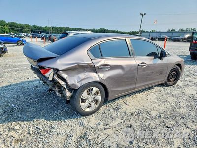 Trzecie zdjęcie samochodu z tyłu: 2015 HONDA CIVIC LX VIN:19XFB2F50FE287035 - miniatura
