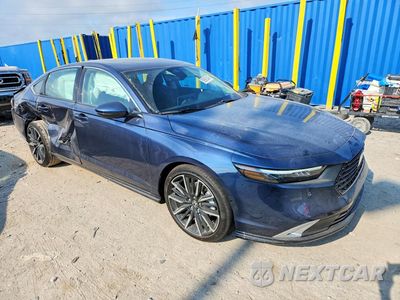 Czwarte zdjęcie samochodu z boku: 2026 HONDA ACCORD TOURING HYBRID VIN:1HGCY2F85TA039942 - miniatura