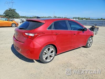 Trzecie zdjęcie samochodu z tyłu: 2013 HYUNDAI ELANTRA GT BASE VIN:KMHD35LE3DU151874 - miniatura