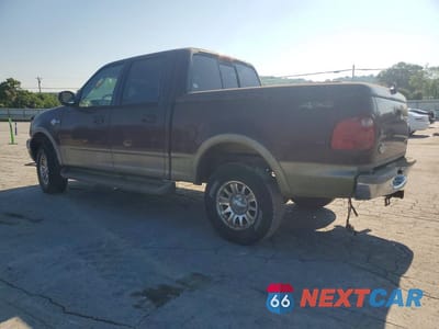 Drugie zdjęcie samochodu z przodu: 2002 FORD F150 SUPERCREW VIN:1FTRW08L62KE05419 - miniatura