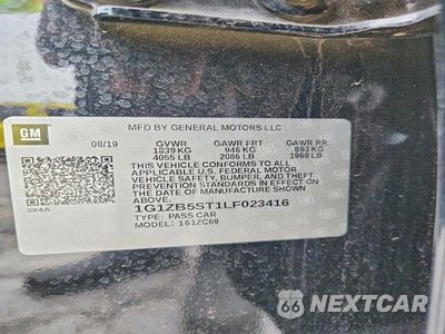 Zdjęcie 12 z 12 samochodu: 2020 CHEVROLET MALIBU LS VIN:1G1ZB5ST1LF023416 - miniatura
