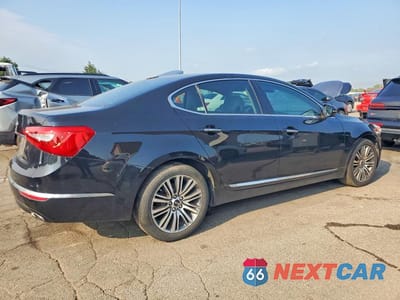 Trzecie zdjęcie samochodu z tyłu: 2014 KIA CADENZA PREMIUM VIN:KNALN4D70E5137931 - miniatura