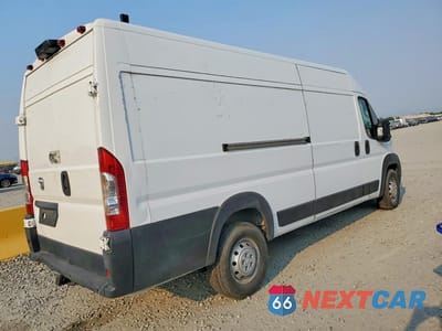 Trzecie zdjęcie samochodu z tyłu: 2019 RAM PROMASTER 3500 DELIVERY VAN VIN:3C6URVJG7KE537398 - miniatura