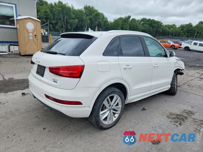 Trzecie zdjęcie samochodu z tyłu: 2018 AUDI Q3 PREMIUM VIN:WA1ECCFS3JR032181 - miniatura
