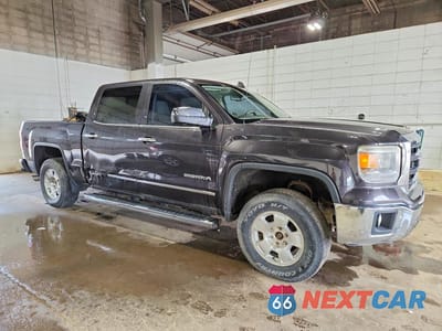 Czwarte zdjęcie samochodu z boku: 2015 GMC SIERRA K1500 SLT VIN:3GTU2VEC3FG432565 - miniatura