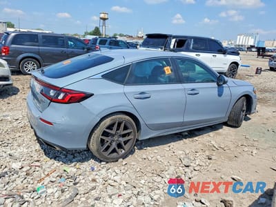 Trzecie zdjęcie samochodu z tyłu: 2024 HONDA CIVIC SPORT TOURING VIN:19XFL1G85RE024625 - miniatura