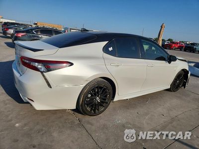 Trzecie zdjęcie samochodu z tyłu: 2023 TOYOTA CAMRY XSE V6 VIN:4T1KZ1AK5PU075120 - miniatura