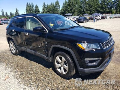 Czwarte zdjęcie samochodu z boku: 2021 JEEP COMPASS LATITUDE VIN:3C4NJDBB3MT500249 - miniatura