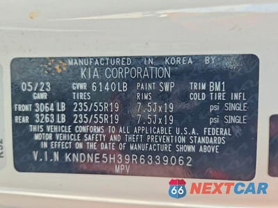 Zdjęcie 14 z 14 samochodu: 2024 KIA CARNIVAL SX VIN:KNDNE5H39R6339062 - miniatura
