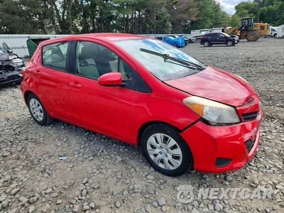Czwarte zdjęcie samochodu z boku: 2012 TOYOTA YARIS 5-DOOR L VIN:JTDKTUD30CD540943 - miniatura