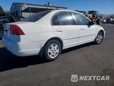 Trzecie zdjęcie samochodu z tyłu: 2003 HONDA CIVIC LX VIN:2HGES16593H566913 - miniatura