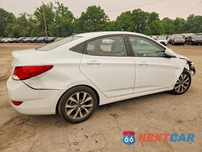 Trzecie zdjęcie samochodu z tyłu: 2017 HYUNDAI ACCENT SE VIN:KMHCT4AE1HU345799 - miniatura