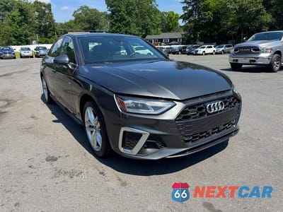 Czwarte zdjęcie samochodu z boku: 2021 AUDI A4 PREMIUM 45 VIN:WAUDAAF49MA061648 - miniatura