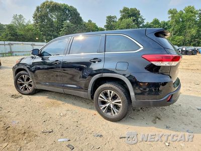 Drugie zdjęcie samochodu z przodu: 2019 TOYOTA HIGHLANDER LE VIN:5TDZARFH6KS049418 - miniatura