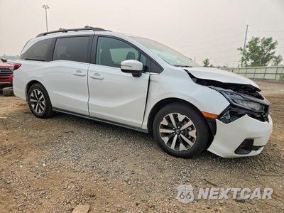Czwarte zdjęcie samochodu z boku: 2026 HONDA ODYSSEY EXL VIN:5FNRL6H65TB042096 - miniatura