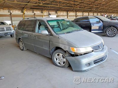 Czwarte zdjęcie samochodu z boku: 2001 HONDA ODYSSEY EX VIN:2HKRL18601H514321 - miniatura