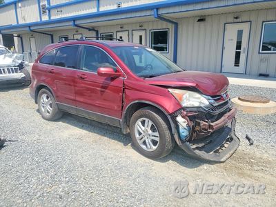 Czwarte zdjęcie samochodu z boku: 2010 HONDA CR-V EXL VIN:5J6RE4H71AL088410 - miniatura