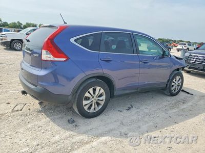 Trzecie zdjęcie samochodu z tyłu: 2014 HONDA CR-V EX VIN:5J6RM4H5XEL001403 - miniatura