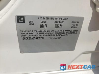 Zdjęcie 13 z 13 samochodu: 2007 CADILLAC STS VIN:1G6DC67A870185289 - miniatura
