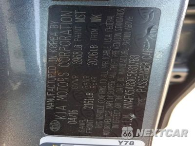 Zdjęcie 12 z 12 samochodu: 2016 KIA FORTE EX VIN:KNAFX5A83G5631763 - miniatura