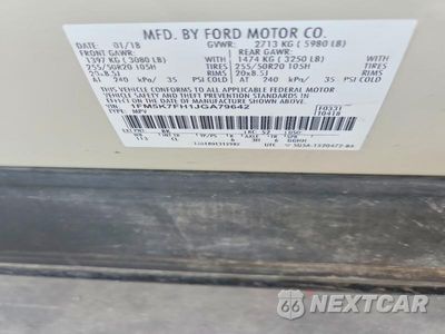 Zdjęcie 14 z 14 samochodu: 2018 FORD EXPLORER LIMITED VIN:1FM5K7FH1JGA79642 - miniatura