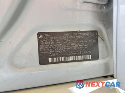 Zdjęcie 12 z 12 samochodu: 2010 BMW 328 XI VIN:WBAPK7C55AA461826 - miniatura