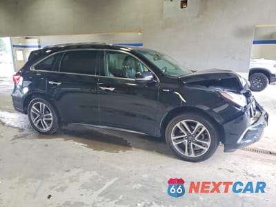 Czwarte zdjęcie samochodu z boku: 2018 ACURA MDX SPORT HYBRID ADVANCE VIN:5J8YD7H78JL001318 - miniatura
